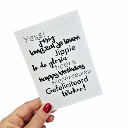 Gefeliciteerd!