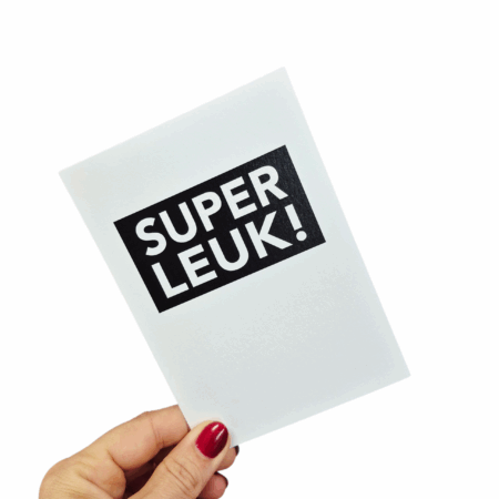 Super leuk!