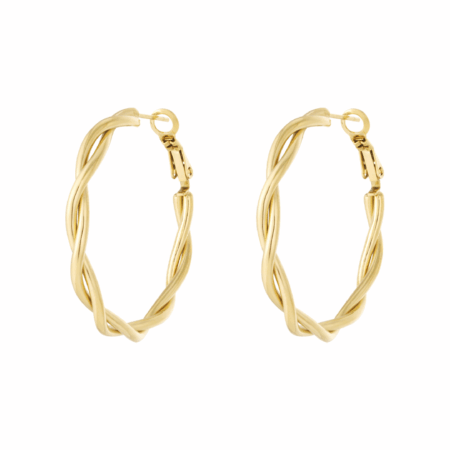 Oorbellen Ring groot.