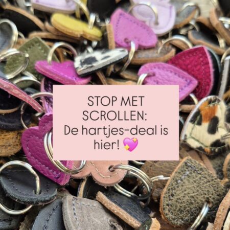 Super deal! 20 Mini Hartjes voor €10!