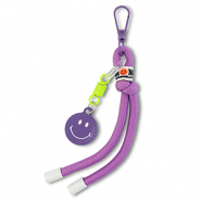 Hanger smiley paars.