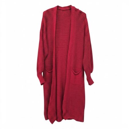 Lang vest bordeaux.